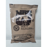 USA RAÇÃO MRE MENU 06 - Taco de Carne